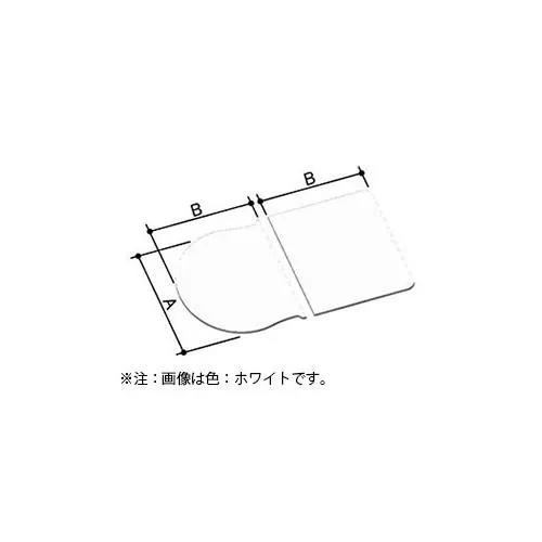 【YFK-1594B(1)-D2/K】LIXIL INAX 風呂フタ 薄型保温組フタ 2枚組 レザー調ブラック 奥行930mm 横幅749mm