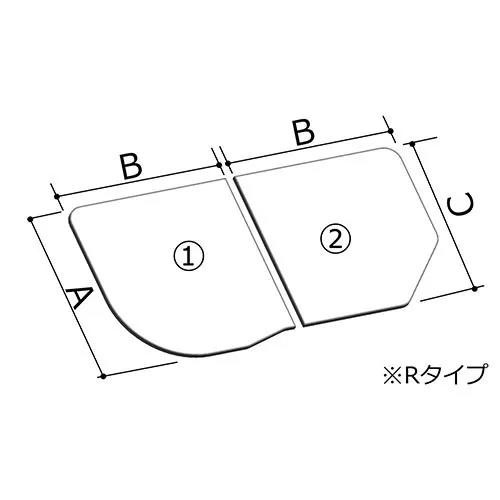 yYFK-1679(3)BR-D4zLIXIL INAX Ct^ ^ۉgt^ 2g R^Cv s750mmE800mm 780mm