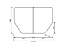 pi\jbN Panasonic Cӂ (ӂӂ tt^) Ct^ fMg݃t^ {̌ 21.5mm GTD71BKN91 ~s 1110~740mm