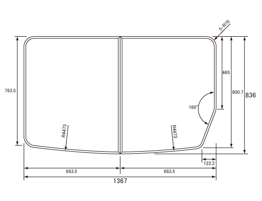 pi\jbN Panasonic Cӂ tt^ GVR1234UD fMgt^ ~s 1367~836mm {̌ 22.0mm zCg