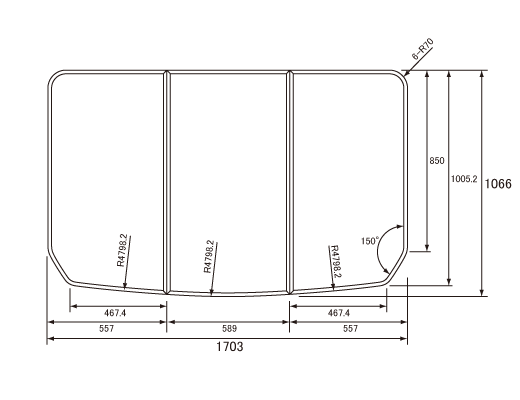 pi\jbN Panasonic Cӂ tt^ GVR1238UD fMgt^ 3 ~s 1703~1066mm {̌ 22.0mm zCg