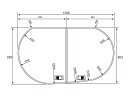 GKU74KF8T2RS Panasonic パナソニック 16タマゴR薄型断熱風呂フタ 旧品番:GKU74KF8T2R