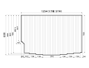 RSS75MN1YMLEC Panasonic パナソニック 風呂フタ 巻フタ1300弓型Mバブル