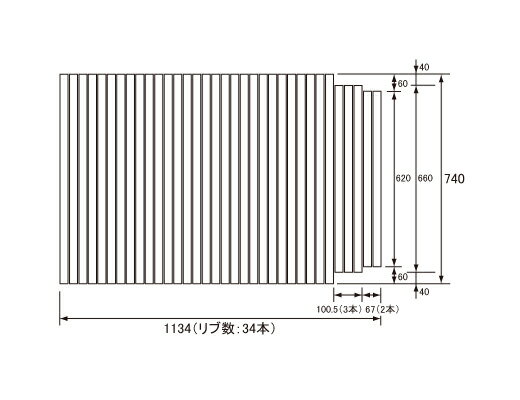 pi\jbN Panasonic(dH iVi) Cӂ(ӂӂ tt^) ӂ GA121HJC (GA121HJ̑֕i) 740~1134mm (u:34{)