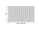 パナソニック Panasonic(松下電工 ナショナル) 風呂ふた(ふろふた フロフタ) 巻きふた GA131SC * GA131Sの代替品 720×1234.5mm (リブ数:37本)