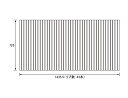 パナソニック Panasonic(松下電工 ナショナル) 風呂ふた(ふろふた フロフタ) 巻きふた RL91067C (RL91067の代替品) 725×1435.5mm (リブ数:43本)