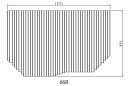 お風呂のふた トクラス (旧ヤマハ)新66R【新品番】FFMAHW1A1 巻きフタ ヤマハシステムバス用 風呂ふた 巻きふた 【寸法】W1532mm×D985mm（旧品番：GFFMAHW1AX）