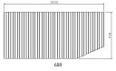 お風呂のふた トクラス (旧ヤマハ)新68R【新品番】FFMBDW1A1 巻きフタ ヤマハシステムバス用 風呂ふた 巻きふた 【寸法】W1532mm×D715mm（旧品番：GFFMBDW1AX）