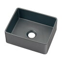 【493-205】カクダイ 角型手洗器 KAKUDAI (代替品 493-247 でお届け)