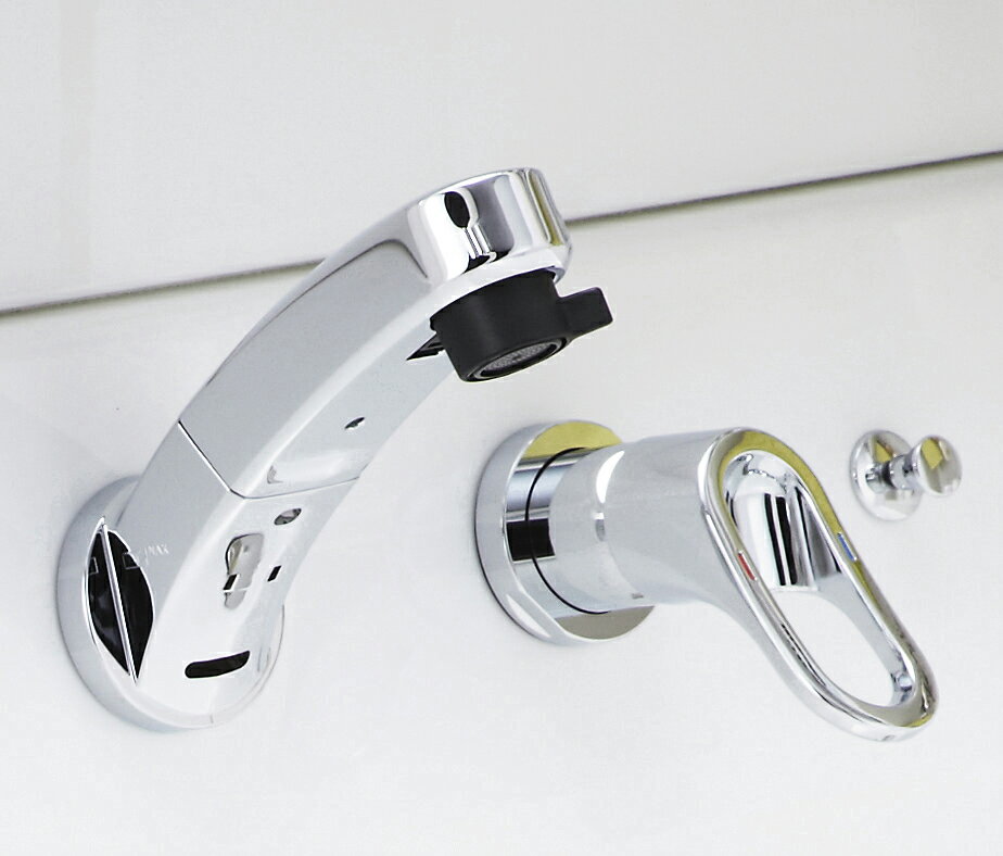 【LIXIL/リクシル】INAX／イナックス ホース収納式シングルレバーシャワー混合水栓＜SF-71S-MB3＞のサムネイル