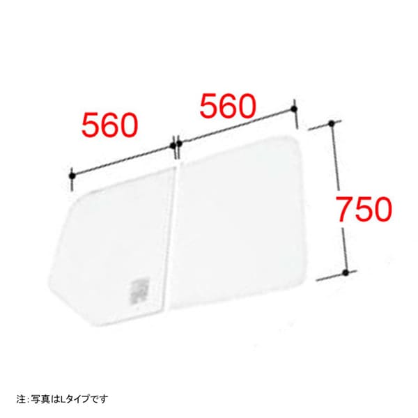 yYFK-1175B(11)LzLIXIL INAX Ct^ gt^ 2g L^Cv s750mm 560mm