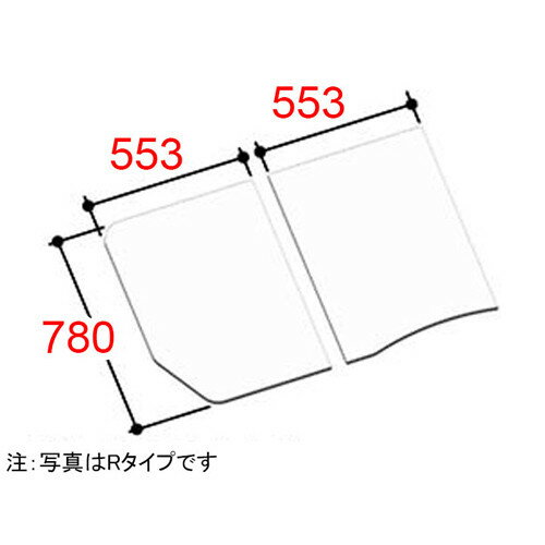 yYFK-1176B(8)R-DzLIXIL INAX Ct^ |gt^ 2g R^Cv s780mm 553mm