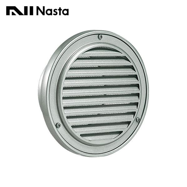 【KS-8610S-#16】Nasta キョーワナスタ 屋外換気口 ステンレス 薄型グリルタイプ スパイラル管(内径φ150)