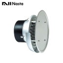 【KS-8680AWD-#】Nasta キョーワナスタ 屋外換気口 アルミニウ 防風板タイプ 防火ダンパー付 防虫網付 スパイラル管(内径φ150)