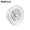 【KS-8803PRN】Nasta キョーワナスタ 屋内換気口 ツマミ開閉タイプ 網無 SU100