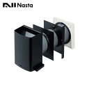 【KS-V40PS2-BK】Nasta キョーワナスタ 換気口セット 活性炭フィルター・アレルフィルター付 SU100(内径φ100) L=230 ブラック