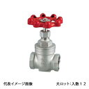 【SVG2-25】オンダ製作所 SVG2型 ゲートバルブ Rcねじ×Rcねじ 304系 呼び径1 大ロット 入数:12