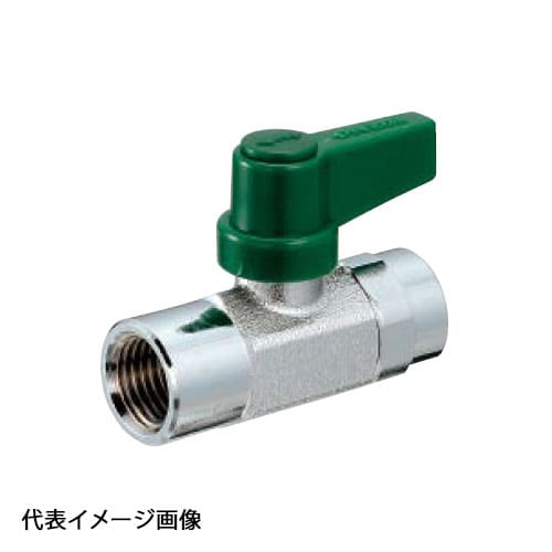 【M1-06】オンダ製作所 ボールバルブ フリーボール M1型 Rcねじ×Rcねじ 呼び径1/8 バラ売