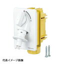 【WF1L-1325】オンダ製作所 WF1L型 洗濯機用コンセント厚壁用 13A 25 バラ売