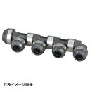 【WH1A-BE03】オンダ製作所 BE型 回転ヘッダー IN16A×OUT13A PEX用 連結数2 バラ売