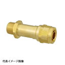 【WJ12-1313L-S】オンダ製作所 ダブルロックジョイント WJ12型 水栓胴長アダプター ロング 青銅 R1/2×13A バラ売