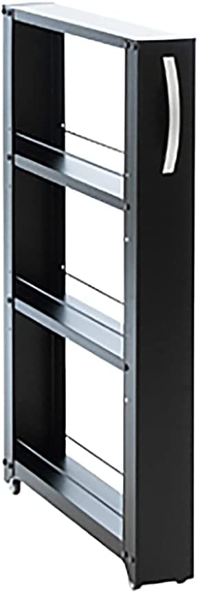 【田窪工業所/TAKUBO/タクボ】 トールワゴン Low 幅10 ブラック ＜NWL-100K＞