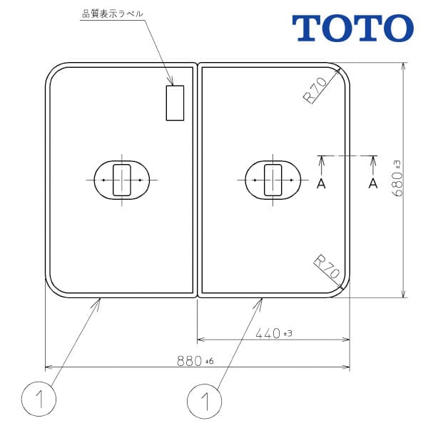 yPCF1010RzTOTO yʔct gݍ킹 ӂӂ 2g 880mm~680mm