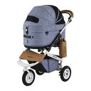 エアバギー フォードッグ ドーム3 セット ラージ メランジデニム ペット用バギー Air Buggy(犬用)【ご注文後のキャンセル・返品・交換不可】【代金引換...