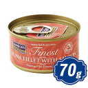 フィッシュ4 キャット 缶詰 ツナ＆サーモン 70g fish4 TUNA FILLET WITH SALMON 無添加フード【正規品】