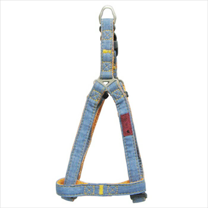 【最大2000円OFFクーポン配布中】 ブルーミー デニムハーネス Sサイズ ライトブルー （犬用ハーネス） ..