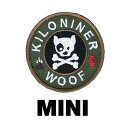 KILONINER キロナイナー ミニ ドッグ&クロスボーン パッチ マルチカム(犬用) 【メール便可】