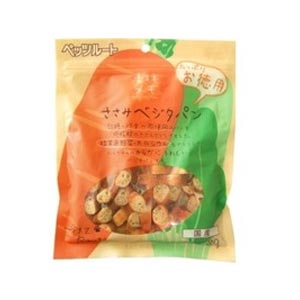 ペッツルート 素材メモ ささみベジタパン お徳用 80g（犬用おやつ）