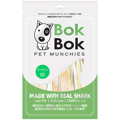 【最大2000円OFFクーポン配布中】 ルークラン BokBok ボクボク サメヒレ 150g （犬用おやつ）【ご注文..