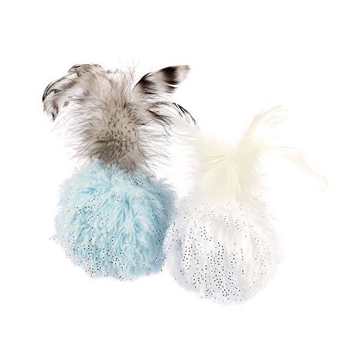 【最大2000円OFFクーポン配布中】 ルークラン P.L.A.Y フィーラインフレンジー ファーボール 2個セット プレイ （猫用おもちゃ）【ご注文後のキャンセル・返品・交換不可】