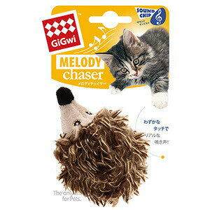 【最大2000円OFFクーポン配布中】 プラッツ GiGwi メロディチェイサー ハリネズミ （猫用おもちゃ）