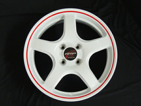 【送料無料】■RMP レーシング R50■15インチ■ホワイトレッドライン■165/55R15■N-BOX タント スペーシアデイズ ミラ アルト など★軽自動車全般