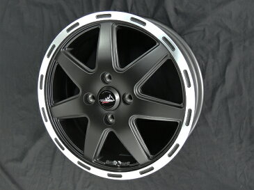 【送料無料】■ラストラーダ ティラードクロス■15インチ■マットブラックポリッシュ■165/55R15■グッドイヤー国産タイヤ 軽自動車N-BOX タント キャンバス