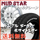 送料無料ハスラー デリカミニフレアクロスオーバー キャスト など165/60R15 マッドスターA/Tホワイトレター オールテレーンJP−STYLE JEFA(2)