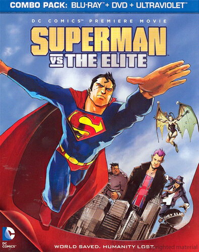 新品北米版Blu-ray！【スーパーマン】 Superman vs The Elite [Blu-ray/DVD Combo]！