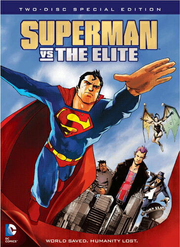 新品北米版DVD！【スーパーマン】 Superman vs The Elite！(2枚組)