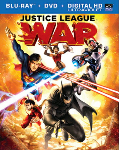 新品北米版Blu-ray！【ジャスティスリーグ ウォー】 Justice League: War Blu-ray/DVD ！