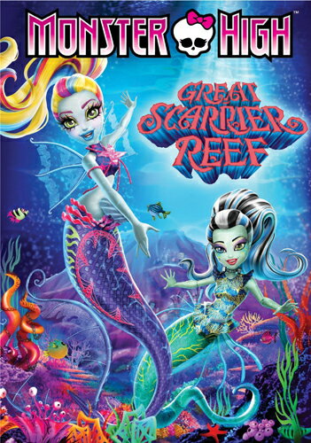 【こちらの商品はお取り寄せの商品になります。入荷の目安：1〜3週間】 ※万が一、メーカーに在庫が無い場合はキャンセルとさせて頂く場合がございます。その際はご了承くださいませ。 Monster High: Great Scarrier Reef モンスター・ハイ Great Scarrier Reef [ US / Universal Home Video / DVD ] 新品！ ※こちらのDVDはリージョンコード(DVD地域規格)が【1】になります。 日本製のデッキではご覧頂けませんのでご注意下さい。 リージョンコードフリーのDVDデッキなど対応機種でご覧下さい。 ※アメリカ盤につき日本語字幕はございません。 モンスター・ハイの新作『モンスター・ハイ Great Scarrier Reef 』の北米版DVD！！ 【仕様】 ■音声：英語 ■ディスク枚数：1枚 ■収録時間：本編144分　