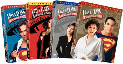 SALE OFF！新品北米版DVD！【新スーパーマン ロイス＆クラーク：シーズン1〜4】 Lois & Clark - The New Adventures of Superman - The Complete 1〜4 Season！