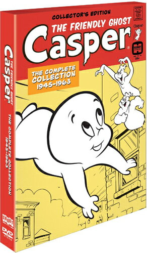 【こちらの商品はお取り寄せの商品になります。入荷の目安：1〜3週間】 ※万が一、メーカーに在庫が無い場合はキャンセルとさせて頂く場合がございます。その際はご了承くださいませ。 Casper the Friendly Ghost: The Complete Collection (1945-1963) キャスパー [ US / Shout! Factory / DVD ] 新品！ ※こちらのDVDはリージョンコード(DVD地域規格)が【1】になります。 日本製のデッキではご覧頂けませんのでご注意下さい。 リージョンコードフリーのDVDデッキなど対応機種でご覧下さい。 ※アメリカ盤につき日本語字幕はございません。 『キャスパー』北米版DVD！！DVD 3枚組、収録時間480分！！ 【仕様】 ■音声：英語 ■ディスク枚数：3枚 ■収録時間：480分 【Special Features】 ・The first three Casper cartoons - The Friendly Ghost, There's Good Boos To-Night and A Haunting We Will Go ・Audio commentaries with Mark Arnold (editor of the Harveyville Fun Times!), Edmee Reit (Widow of Casper co-creator Seymour Reit), voice actor Bradley Bolke and Alison Arngrim ・Interviews with voice actor Bradley Bolke, Edmee Reit and Alison Arngrim (daughter of Norma MacMillan, the voice of Casper) ・Gallery of comic book covers　