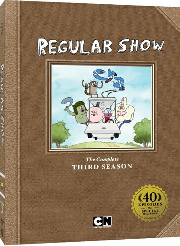 新品北米版DVD！Cartoon Network: Regular Show Season 3！＜レギュラーSHOW〜コリない2人〜＞