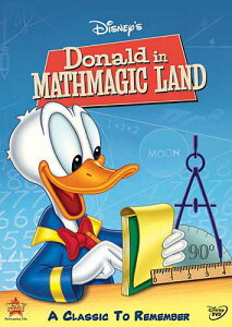 北米版DVD！【ドナルドのさんすうマジック】 Donald in Mathmagic Land！