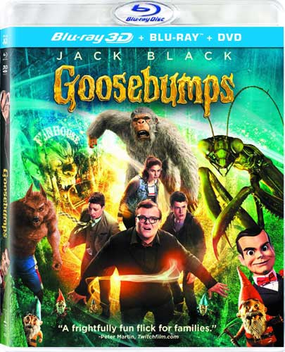 新品北米版Blu-ray 3D！【グースバンプス 3D】 Goosebumps [Blu-ray 3D/Blu-ray/DVD]！