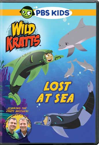 北米版DVD！Wild Kratts: Lost at Sea！＜ワイルド・クラッツ＞