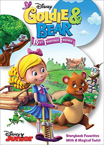 北米版DVD！Goldie & Bear: Best Fairytale Friends！＜ディズニー＞