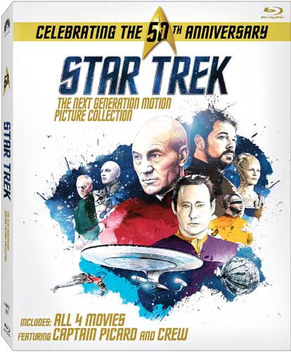 新品北米版Blu-ray！＜『ジェネレーションズ／STAR TREK』『ファースト・コンタクト／STAR TREK』『スター・トレック／叛乱』『ネメシス／S.T.X』＞ Star Trek: The Next Generation Motion Picture Collection [Blu-ray]！